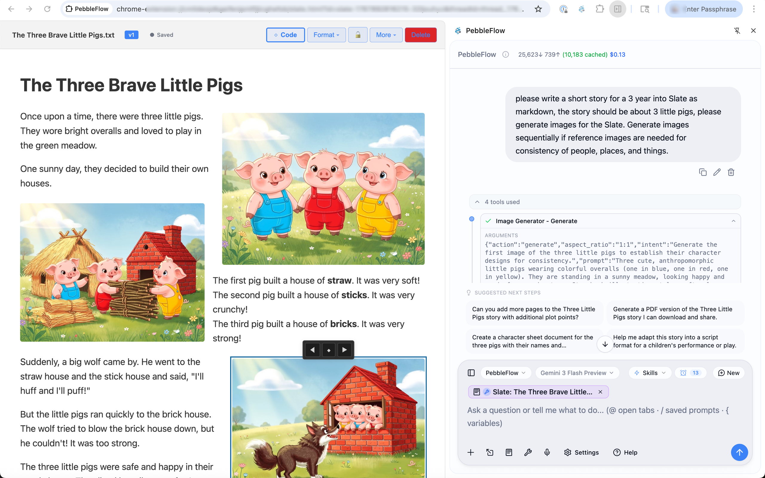 Slate Editor - AI-powered document, code, and web editor
